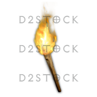 D2R Necromancer Torch - 10-15 Attri 10-15 All Res