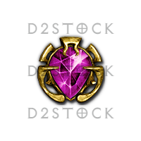 D2R Vermilion Jewel of Virility - 9 Strength 15 Max