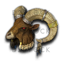 D2R Hierophant's Antlers of the Tiger
